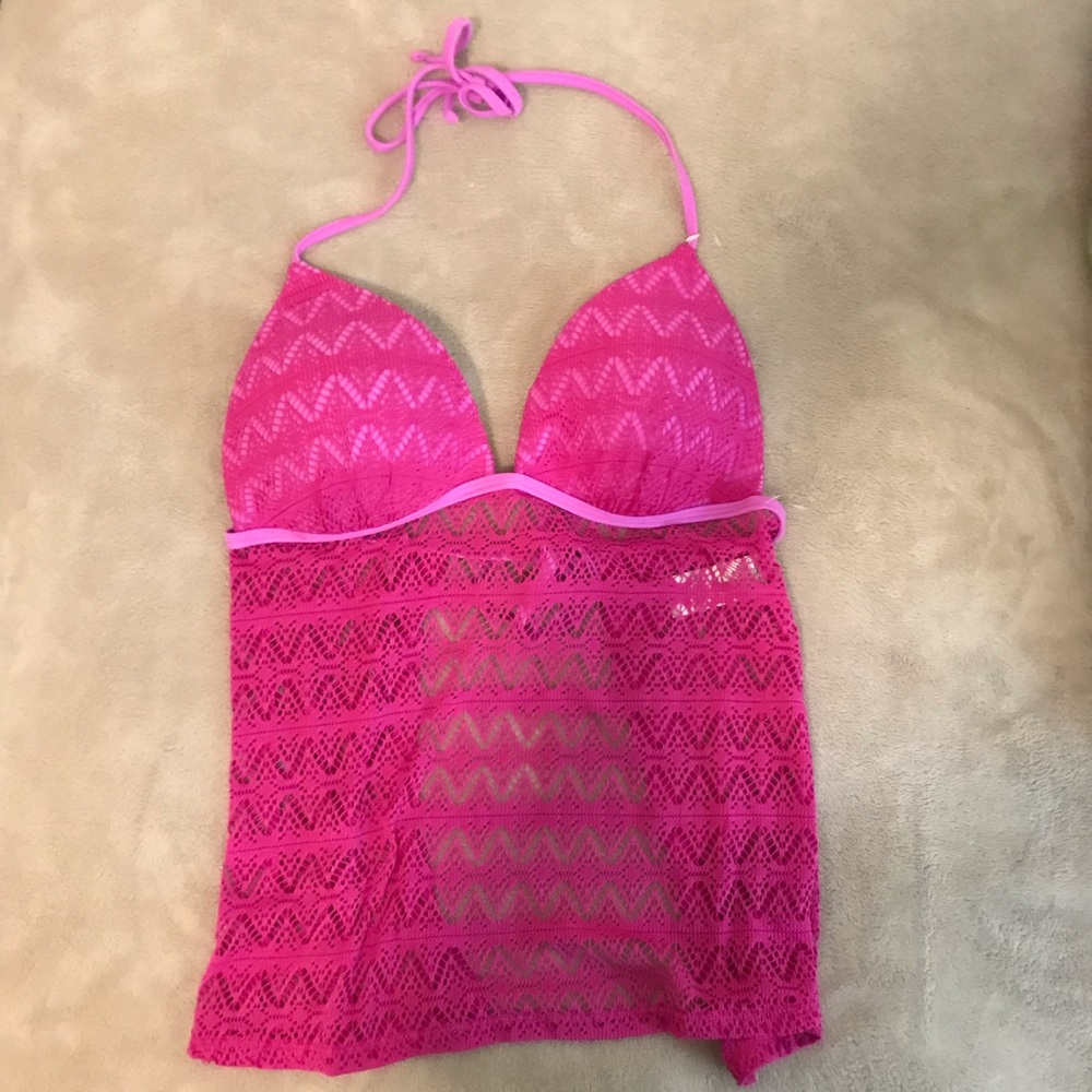 Hula Honey crotchet swim top.